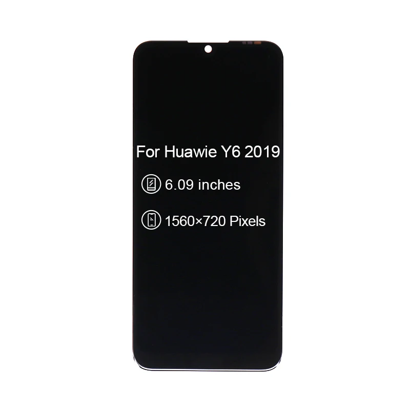 10 шт./lotsFor huawei Y6 Honor 8A Y6 Prime ЖК-дисплей сенсорный экран в сборе дигитайзер сенсор для huawei Y6 экран