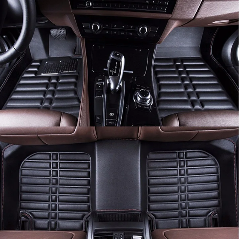 

Front & Rear Liner Car Floor Mats Waterproof Cover For TOYOTA RAV4 2013-2016 All Weather Black New Hot Brand New