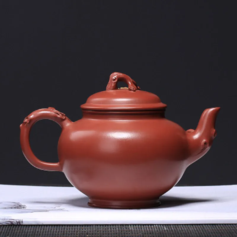 Китайский керамический чайник Исин Zisha глина Gongfu Чайный сервиз фарфор чайник 350 мл Высокое качество новое поступление с подарочной коробкой