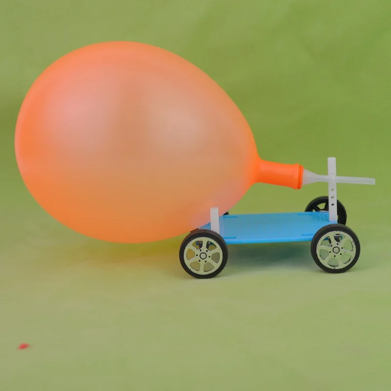 

Recoil Science Experiment Science And Technology Teaching Aids Primary School Grade Five Balloon Small Car Small Finished Produc