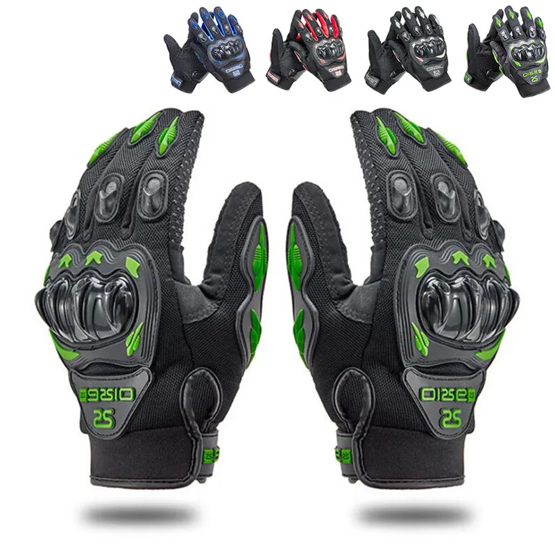 

full finger motorcycle gloves dirt pit bike accessories protection racing motocross luvas guantes moto protective gears glove