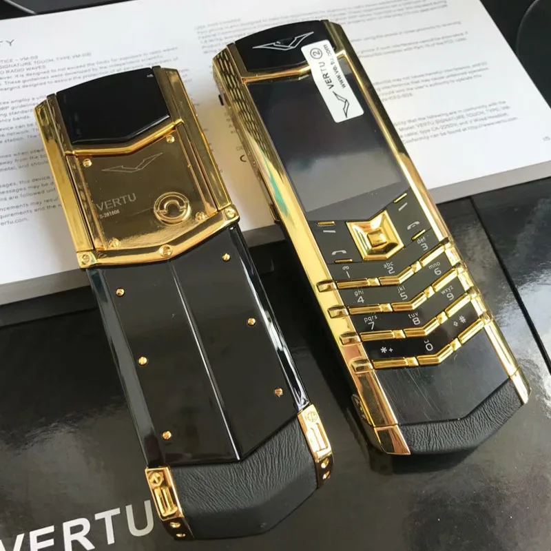 Стиль риттал Vertu мобильный телефон K8+ красивый внешний вид высшего класса роскошный моноблок маленький экран мужской мобильный телефон