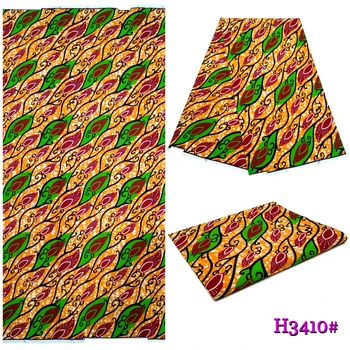 

2020 batik style african java wax print fabric 100% cotton 6 yards highe quality african Java prints wax fashion for dress!DF10