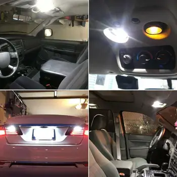 

42MM Lights Courtesy Interior Dome Light Bulb 6000K White 578 12V 1210 Chips LED