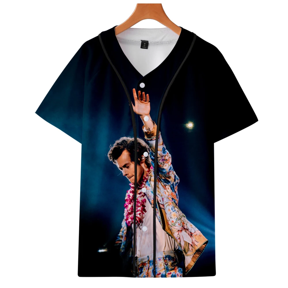 Футболка женская с V-образным вырезом Повседневная тонкая рубашка объемным