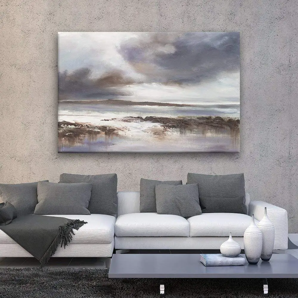 

Best Artist Hand-painted Good Quality Abstract Landscape Oil Painting On Canvas Handmade Abstract Sea And Sky Oil Paintings