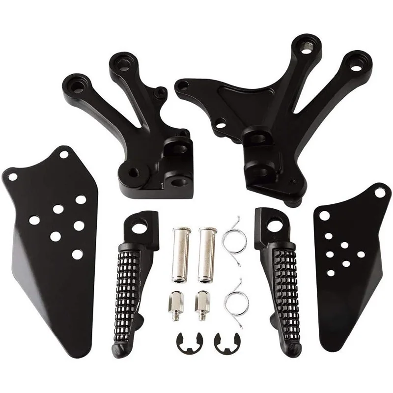 Для Kawasaki ZX10R 2006-2010 2008 ZX 10R 06 07 08 09 10 черные мотоциклетные передние пассажиры