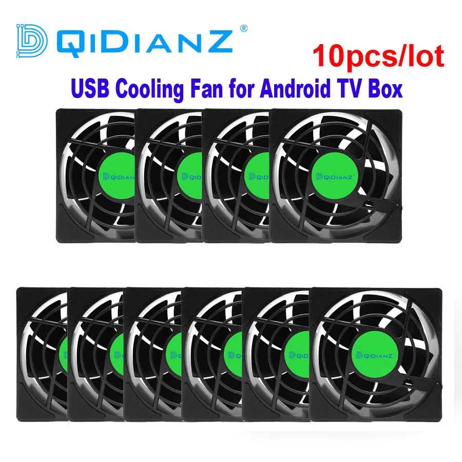 Wholesale 10pcs Mini Usb Cooling Fan For Android Tv Box Wireless Silent