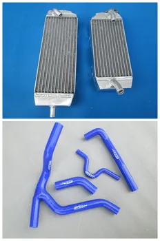 

High-quality Aluminum Radiator+ Hose Gre For Kawasaki KXF250 KX250F KXF 250 KX 250 F 06-08