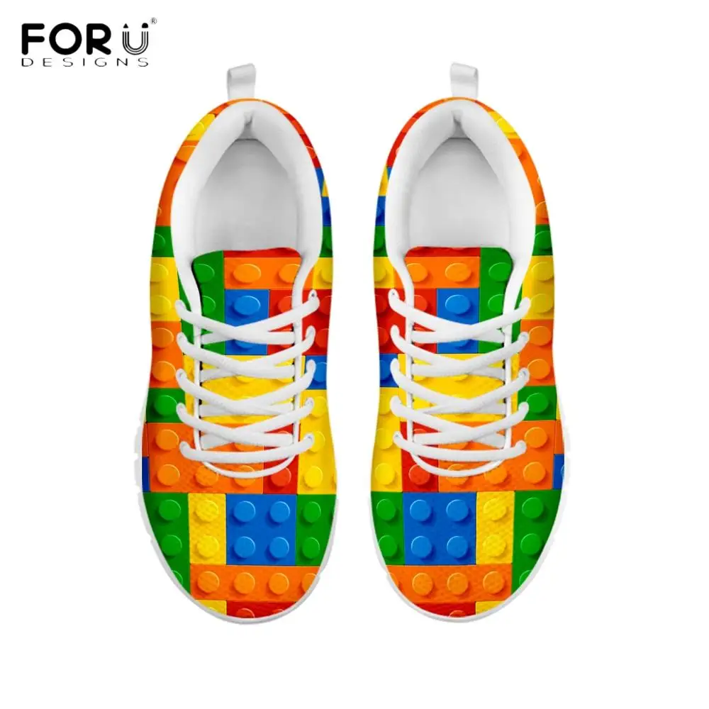 FORUDESIGNS/модные женские розовые кроссовки; повседневная обувь с принтом медсестры; удобная женская обувь из сетчатого материала; Легкая женская обувь для девочек