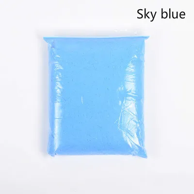 A20 Sky blue Супер светильник, ПЛАСТИЛИНОВАЯ посылка, 500 г, резиновая цветная глина, большая емкость, безопасная и Нетоксичная Детская образовательная космическая набор глиняных инструментов - Цвет: A20 Sky blue