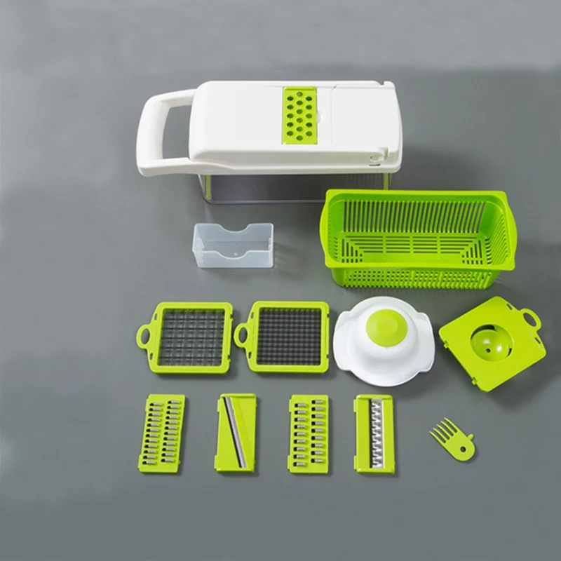 Овощерезка кухонные аксессуары слайсер фруктовый резак Картофелечистка морковь сыр овощная Терка с дренажной корзиной