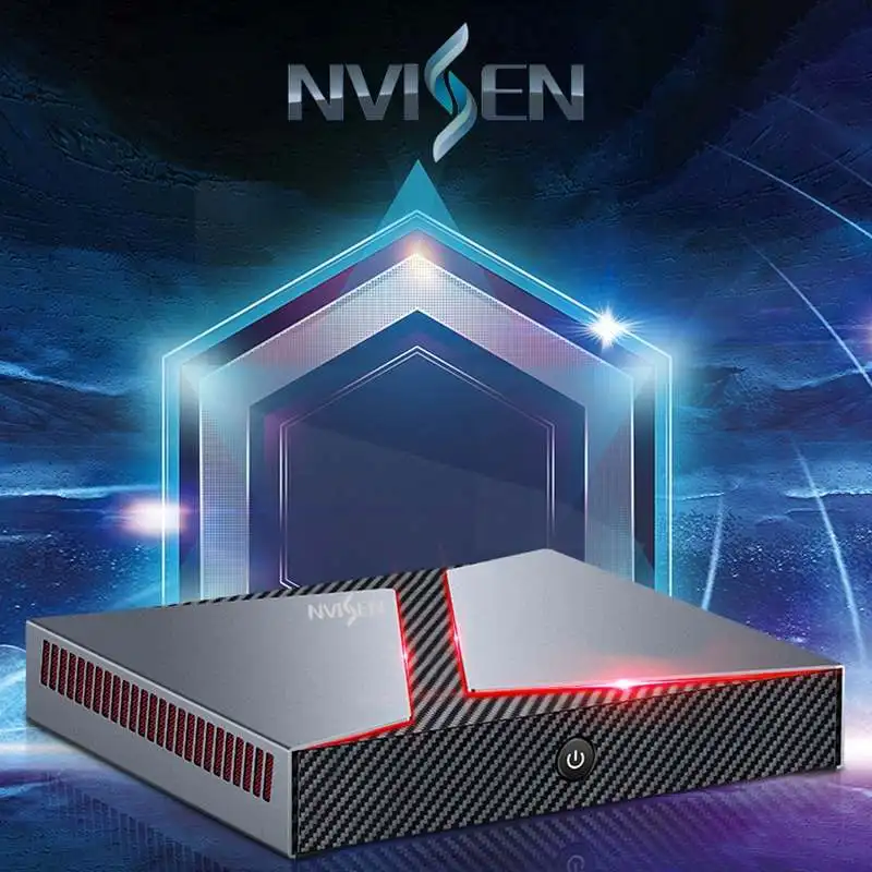 NVISEN GX01 Gaming MINI PC GTX 1650 Intel Core i9-9880H i9-8950HK i7-9750H MINI PC Windows 2*DDR4 Computer Gamer Beelink TV BOX