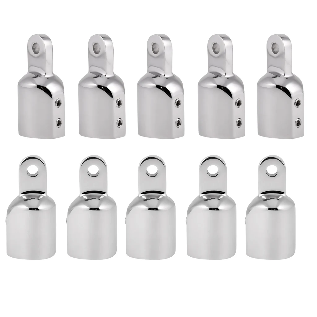 10X нержавеющая сталь 7/" 1" трубчатая Торцевая крышка БИМИНИ верхняя арматура оборудования