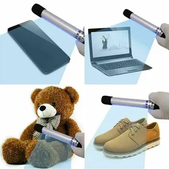 

IN STOCK Multichoice portable sterilization UV disinfection lamp strong light efficient UV ozone portable sterilization led lamp