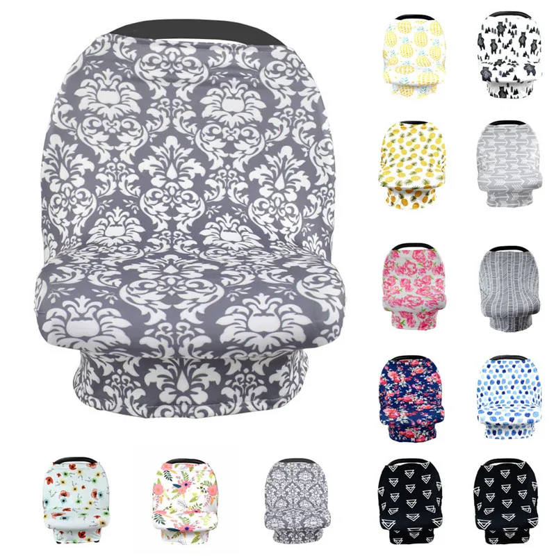 Infant basket sunshade Materity Top CarSeat Cover Canopy Nursing Cover Crib Baby Stroller Cover Canopy #4j31 (11)