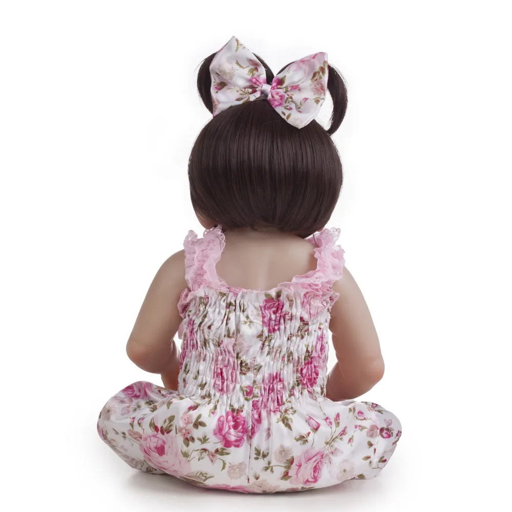 Feelwind реалистичные полностью силиконовые Reborn Baby Menina Alive 23 ''младенец Bonecas Девочка Малыш Bebe кукла девочки игрушки подарки