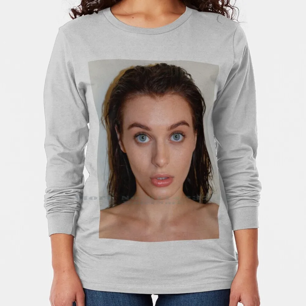 Lana Rhoades T Shirt bawełna 6XL Lana Rhoades piękna piękna
