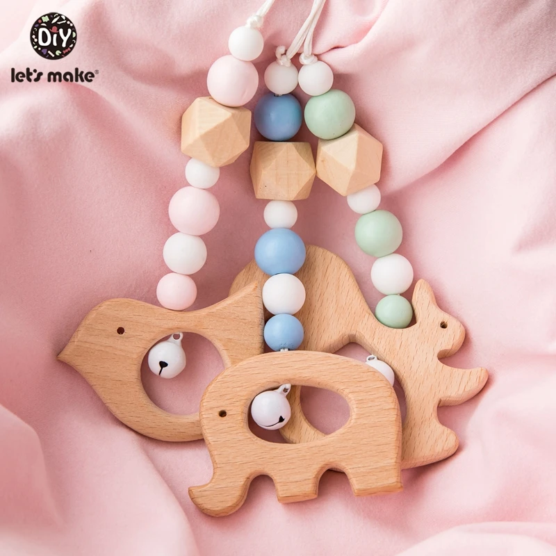 Let's Make 20Pc Wooden Teether Baby Rattle Accessories Cactus Straw Crib Mobile Holder For Kids Baby Teether Wooden Teether Toys 5 Let's Make 20Pc Wooden Teether Baby Rattle Accessories Cactus Straw Crib Mobile Holder For Kids Baby Teether Wooden Teether Toys 5