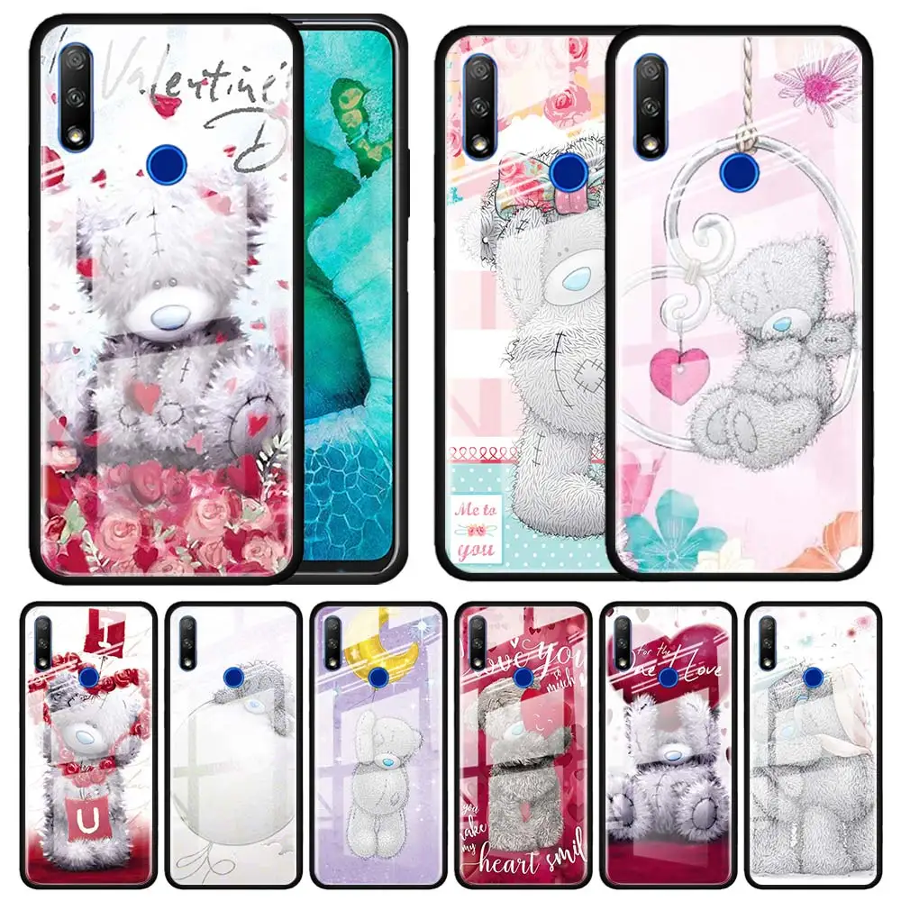 Чехол из закаленного стекла для Huawei Y6 Y7 Y9 Prime 2019 Honor 20 10 Lite 30S 8X 9X Pro View 30 Funda