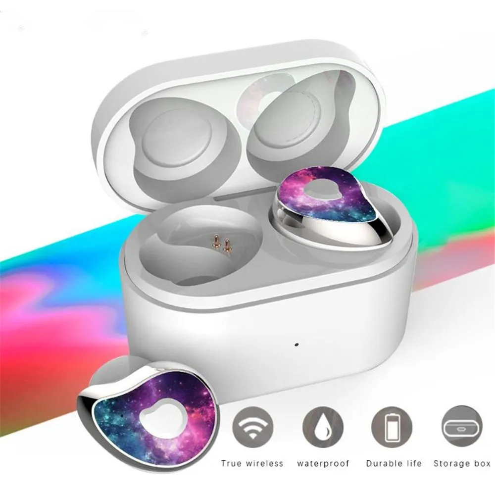 TWS SE6 Bluetooth V5.0, наушники, стерео наушники, гарнитура для телефона, Hi-Fi, шумоподавление басов с HD микрофоном для IOS и Andriod телефона