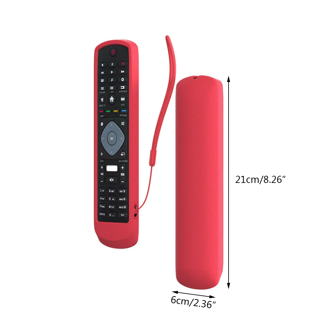 Funda para mando a distancia universal SofaBaton U1, funda de silicona para  control remoto de TV SofaBaton Protector de piel de repuesto universal de  goma para la parte trasera de la funda