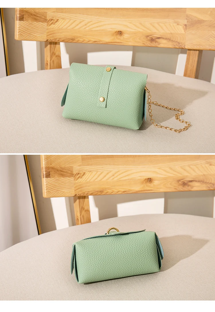 New Women's small Bag Fashion Trend Retro Wide Shoulder Strap Ladies New Style Messenger bags Solid Single Shoulder