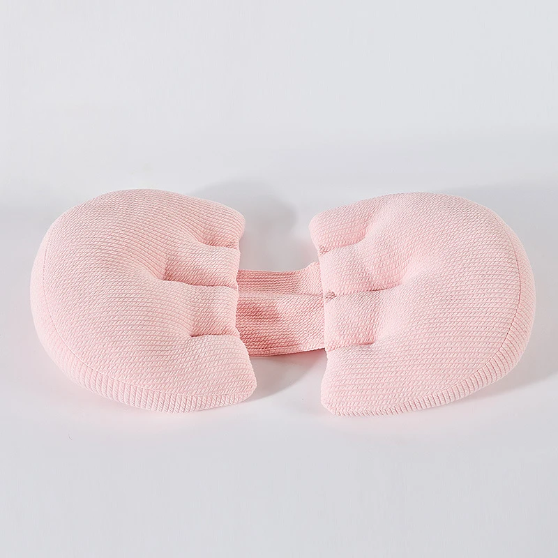 Подушка для беременных U-образная Подушка для беременных женщин с боковым сном, поддержка живота, многофункциональная подушка для облегчения боли, товары для дома для беременных и взрослых - Цвет: pink