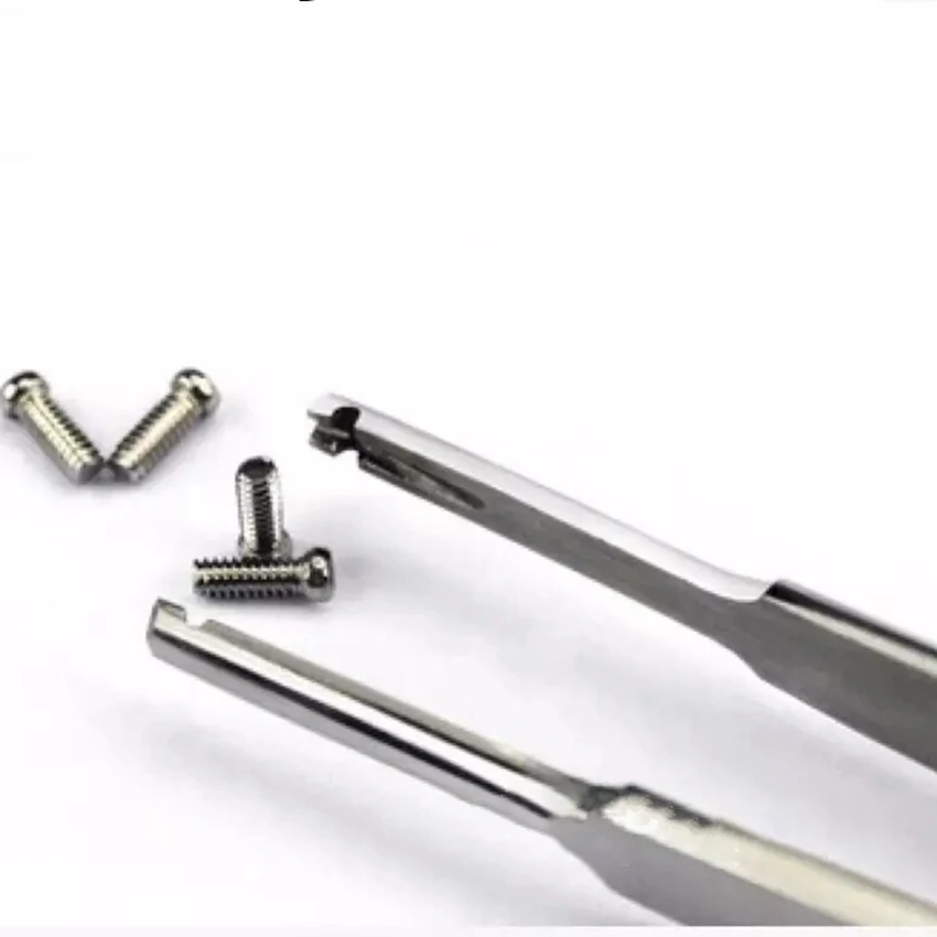 Tweezer Tool Eyeglasses Repair Tweezers Stainless Steel Mini Screws Holder Tweezers Clip Glasses Watch Small Electronics Repair