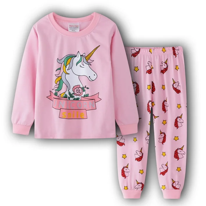 Рекламная акция, новинка года, Детские пижамные комплекты Одежда для маленьких мальчиков и девочек пижамы для маленьких мальчиков и девочек, футболка с длинными рукавами и рисунком+ штаны, 2 предмета - Цвет: style 35
