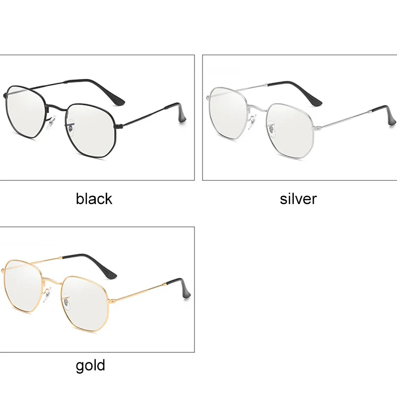 Модные анти-голубые лучи фотохромные солнцезащитные очки мужские хамелеоны очки женские полигоновые очки UV400