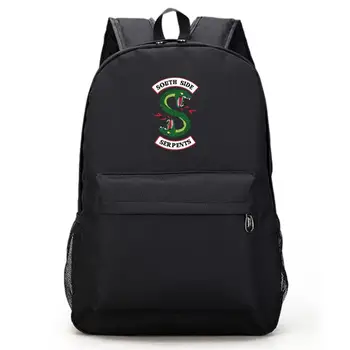 

Riverdale South River Black Backpack Bag School Book Bags Laptop Boys Girls Back To School Gift Casual