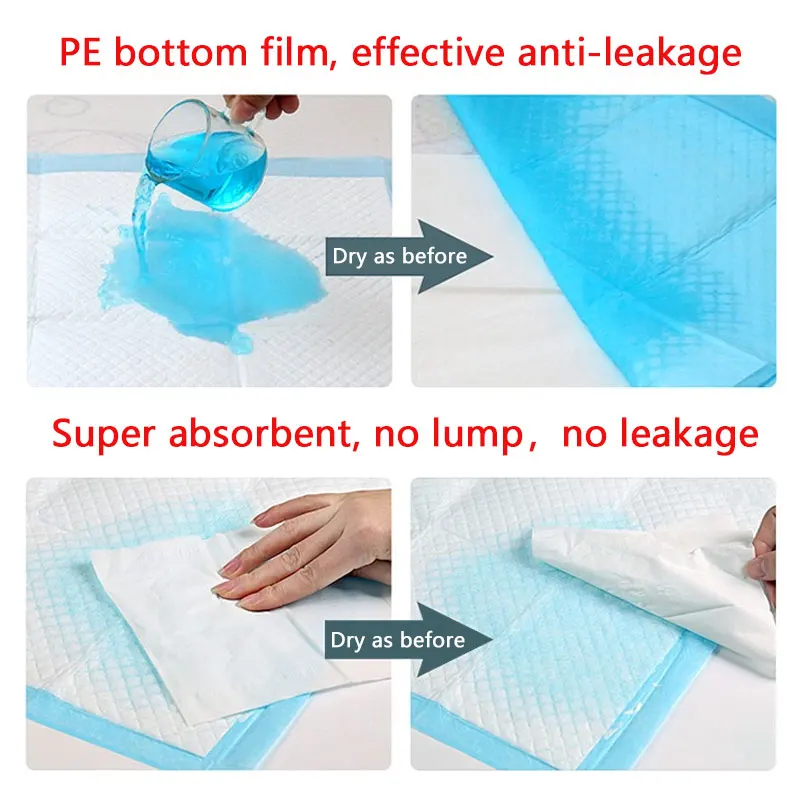 20/40/100 pcs Baby Nursing Pad Disposable Diaper Paper Mat for Adult Child baby Absorbent Waterproof Diaper Changing Mat