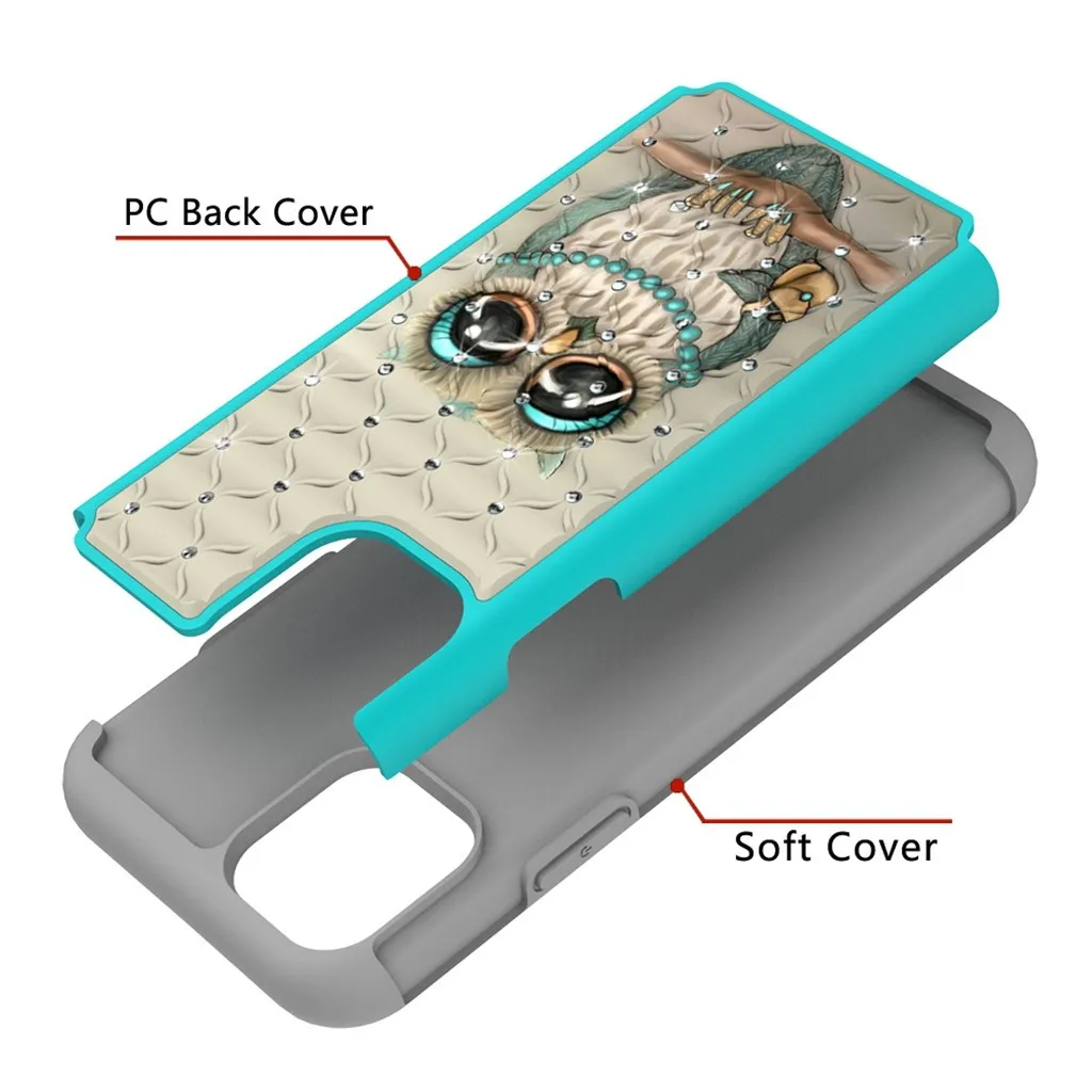 Dream Crystal Style Phone Case For iPhone 11Pro Max Dirt-resistant Slim Fashion Soft Cases Shockproof Dust-proof Phone Case