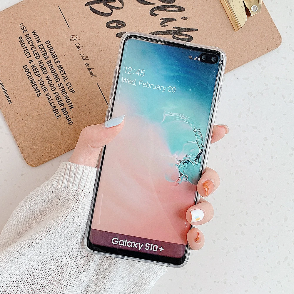Мраморный чехол с геометрическим рисунком и держателем для Samsung A50 A70 A51 A71 A31 A41 S21 S20
