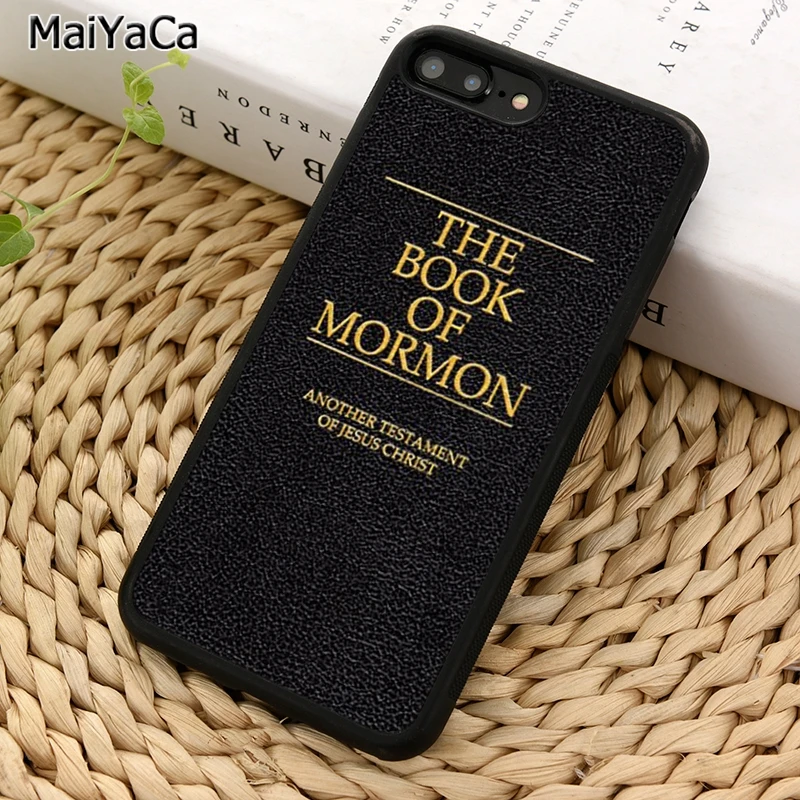 MaiYaCa Книга Мормона чехол для телефона iPhone 5 6 7 8 plus 11 12 13 Pro X XR XS Max Samsung Galaxy S7 S8 S9 S10 |