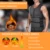 Неопреновый тренировочный жилет для мужчин Waist Trainer Vest Adjustable Workout Body Shaper with Double Zipper for Sauna Suit for Men