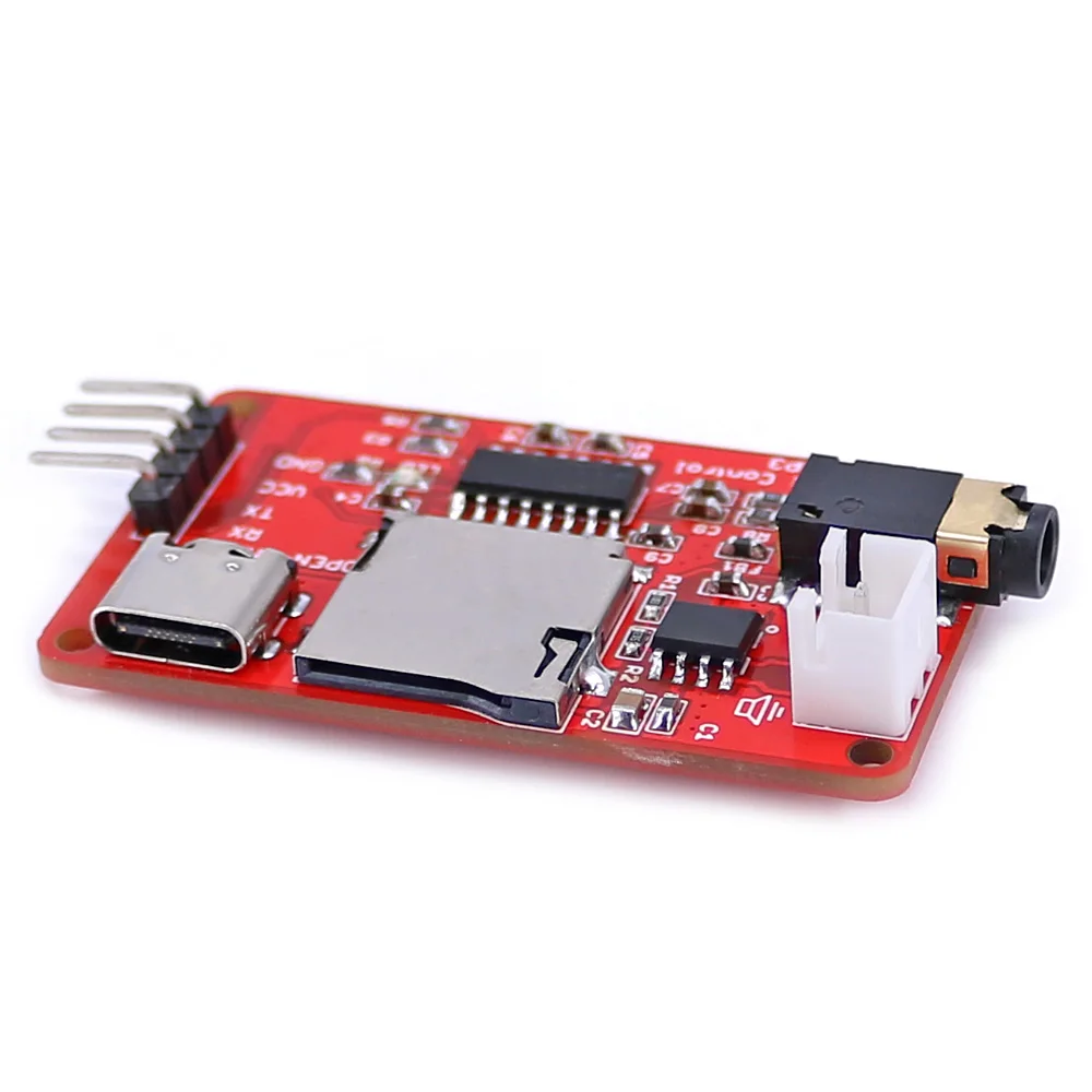 UART Serial Control USB MP3 WAV Audio Player Module for Arduino