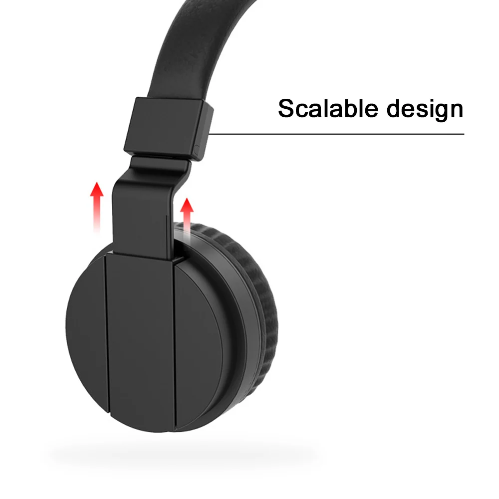 Gaming Headset Foldable Portable Adjustable for Phones MP3 MP4 Computer PC Deep Bass 3 5mm Headphones Earphones