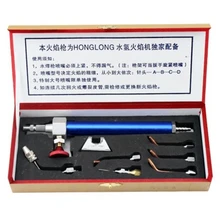 Jewelry Tool Water Oxygen Welding Torch With 5 Tips Jewelry Hydrogen Equipment Goldsmith'S Tools