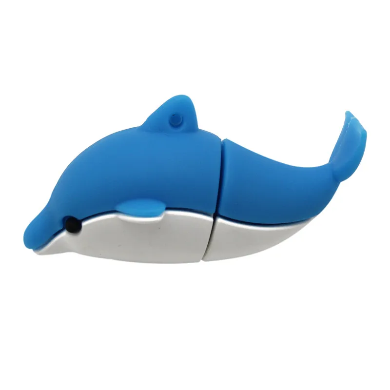 BiNFUL Симпатичные животные Дельфин Флешка 4 ГБ 8 16 32 64 USB 2 0 карта памяти