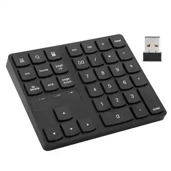 

Touch Pad Mini Numeric Keypad 35 Keys 2.4G Wireless Ultra Slim Portable Keyboard Computer Supplies touch pad switch