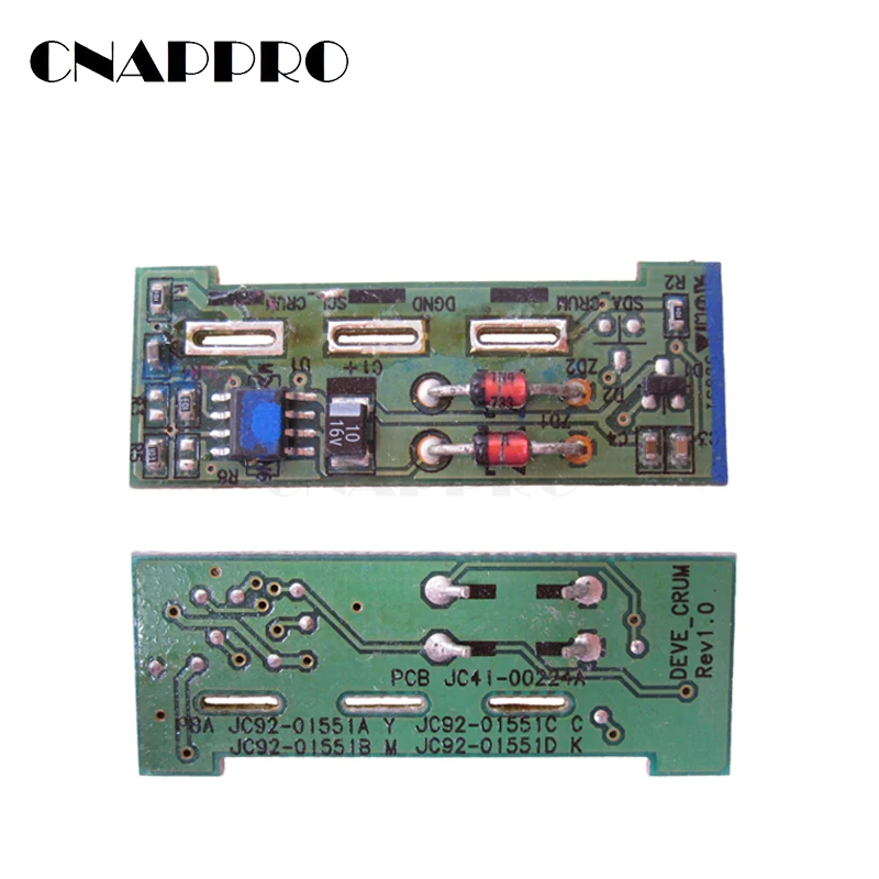 1 компл./лот CLP-510D CLP510D чипованный картридж-тонер для Samsung clp-510 clp510 clp 510 принтер чипы