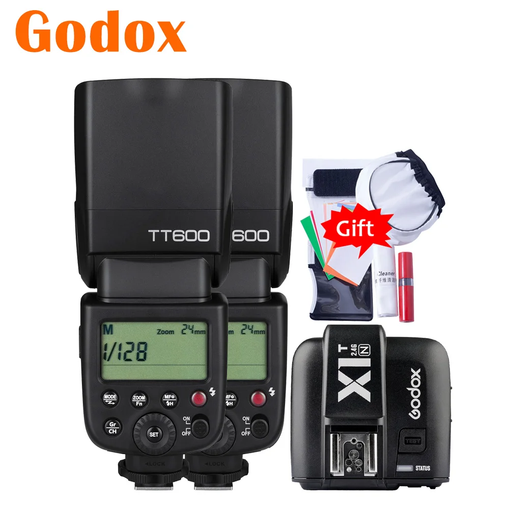 Godox Thinklite TT600 2.4G Wireless X1T N Transmitter Speedlite Camera