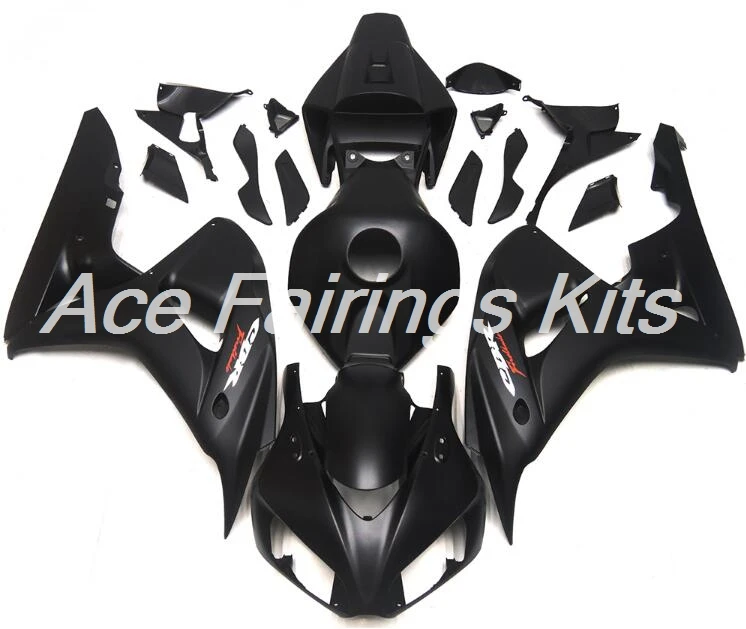 

Top Injection mold New ABS Full Fairing Kit Fit For Honda CBR1000RR 06 07 2006 2007 1000RR Fairings get matte black FR