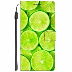 Elegant Leather Flip Wallet Case with Magnetic Closure and Stand Holder - Lovely Protector for TCL 306 (26)