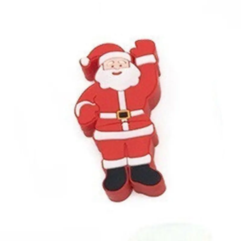 USB Flash Drive 128gb Cartoon Santa Claus Usb 2.0 4GB 8GB 16GB 32GB 64GB Christmas Series Pendrive Memory Stick Pen Drive Gift - Цвет: 1
