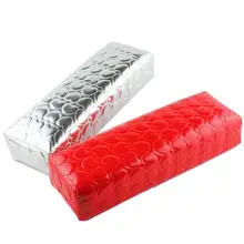 Однотонная мягкая искусственная кожа подушка для дизайна ногтей маникюрная подушка для рук подлокотник подушка для рук дизайн Губка держатель для подушки