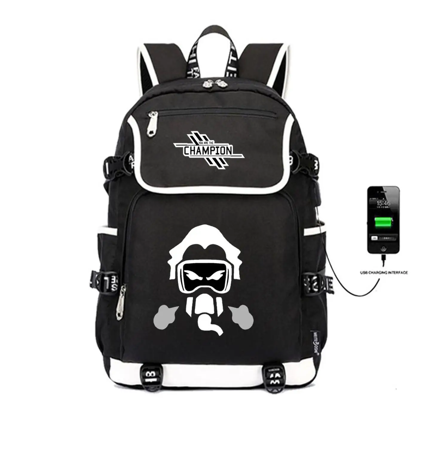 14 Игры Apex Legends рюкзак USB рюкзаки с зарядным устройством Студенческая Книга сумка рюкзаки для женщин и мужчин подростков плечо дорожная сумка для ноутбука сумка - Цвет: 14