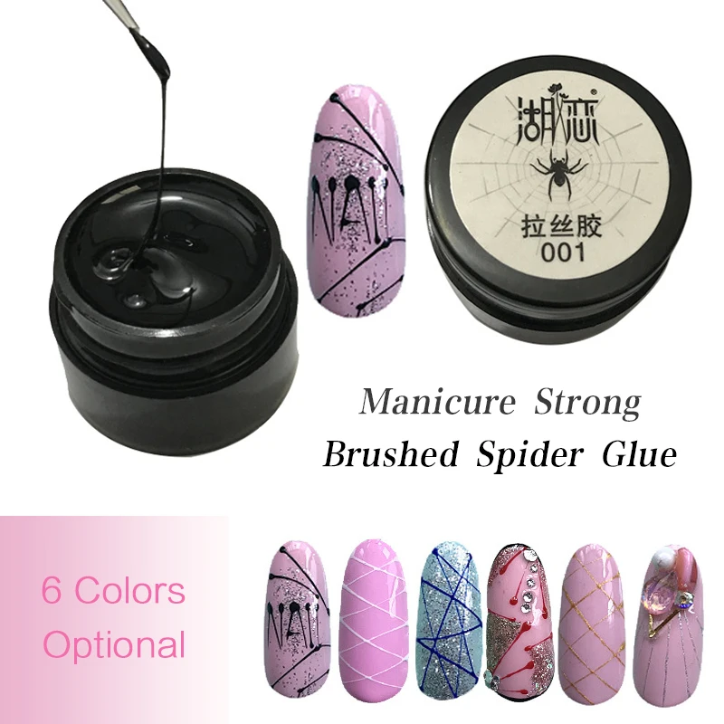 

8ml Wire Drawing Spider Gel Point To Line Painting Nail Art Nail Gel Wire Drawing Elasticity Soak Off Gel Nail Poliah For Nails